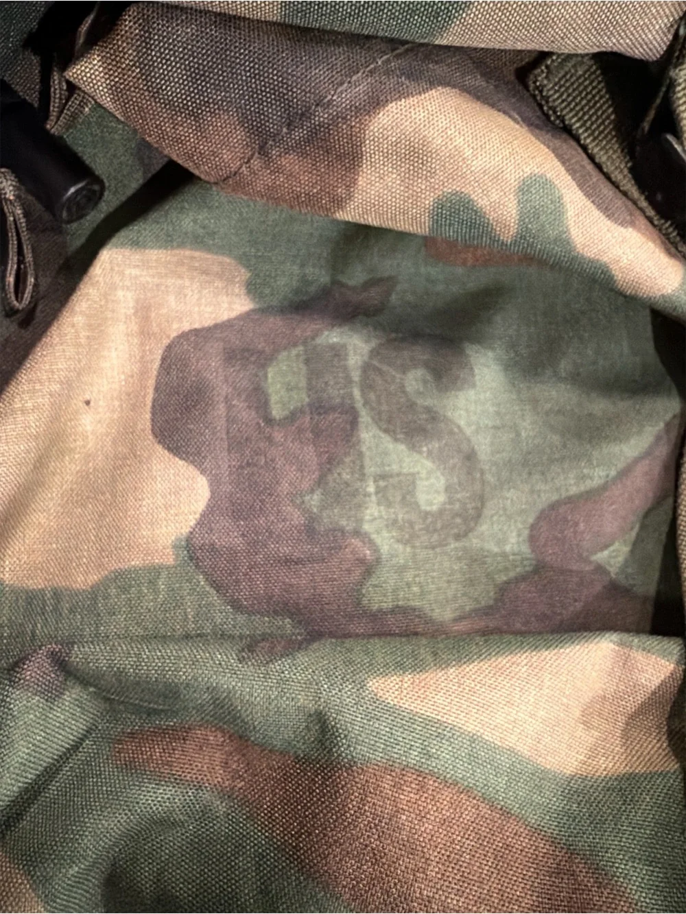 US Army Woodland Camo Patrol Combat Pack DJ Manufacturing Military Backpack